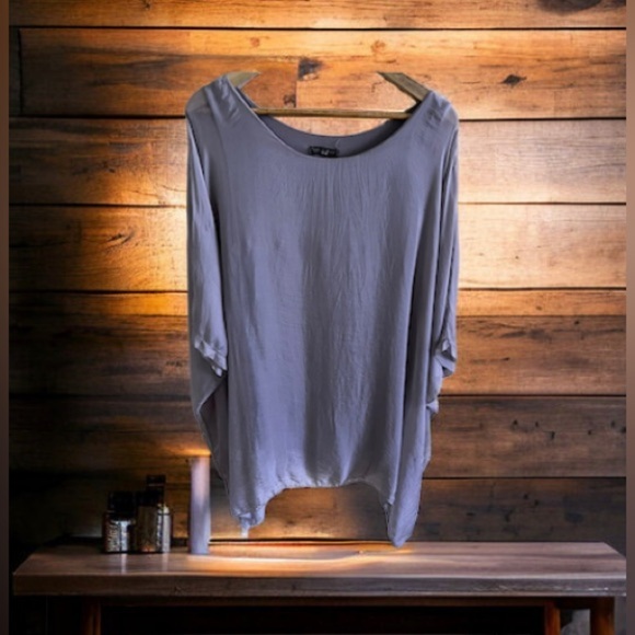 100% Italian Cotton seta viscosesTunic or Dress Made in Italy sizes 4 - Picture 2 of 16